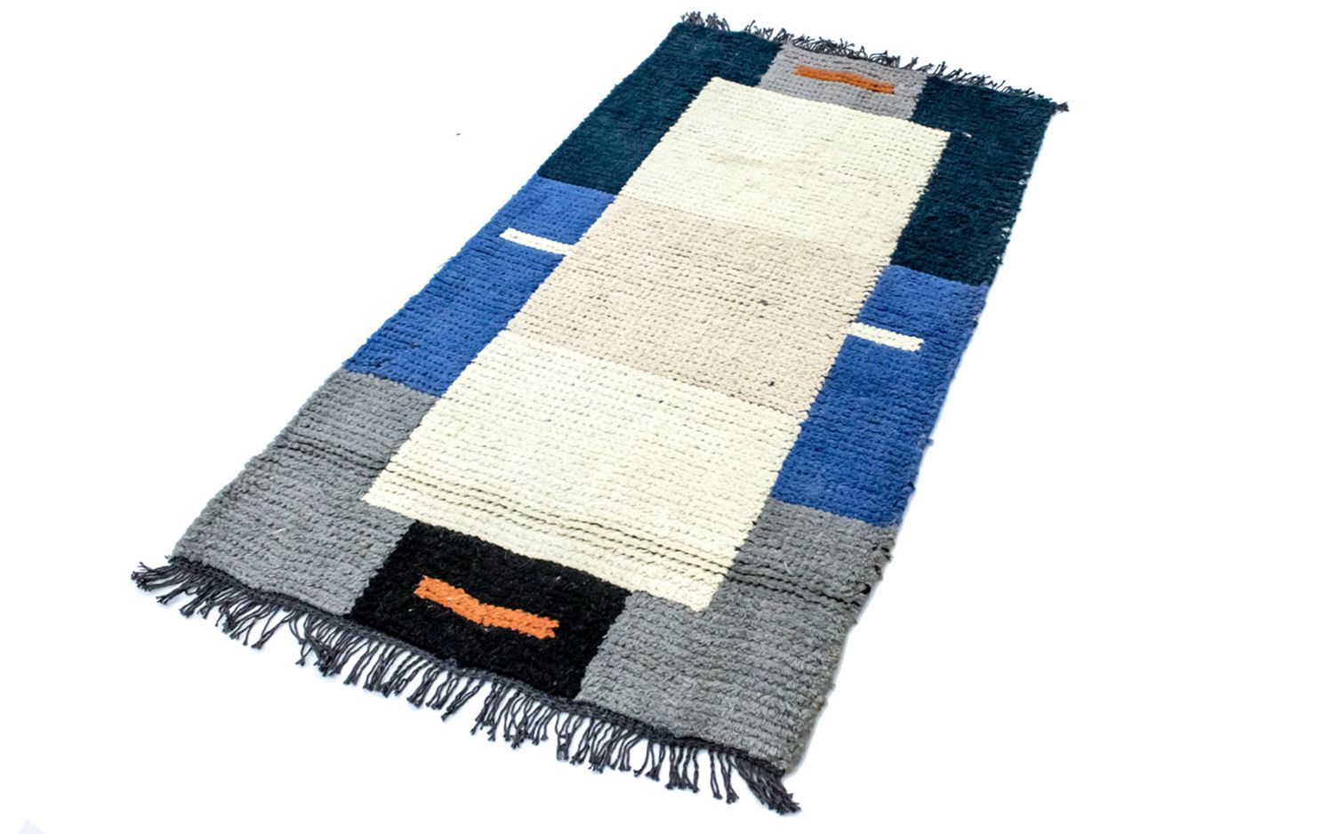 Tapis Népalais - 140 x 70 cm - beige