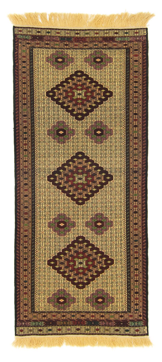 Tappeto corsia Tappeto Kelim - Orientale - 191 x 84 cm - blu