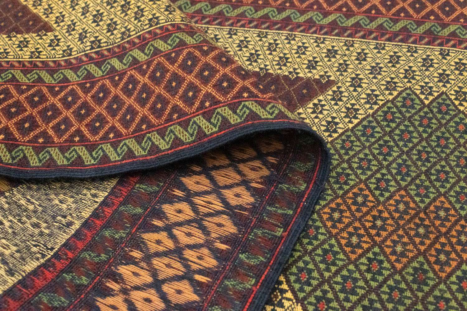 Loper Kelim tapijt - Oosters - 188 x 85 cm - oranje