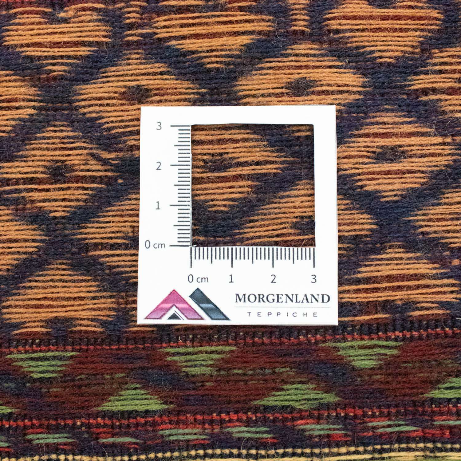 Runner Kelimský koberec - Orientální - 188 x 85 cm - oranžová