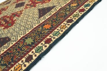 Tappeto corsia Tappeto Kelim - Orientale - 187 x 90 cm - multicolore