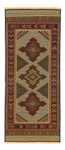 Corredor Tapete Kelim - Oriental - 208 x 85 cm - bege