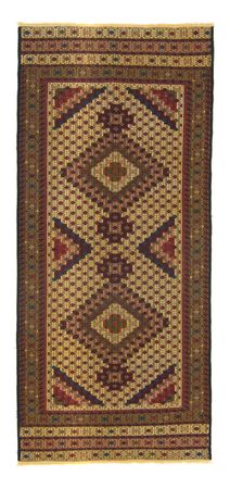 Alfombra de pasillo Alfombra Kelim - Oriental - 198 x 78 cm - multicolor