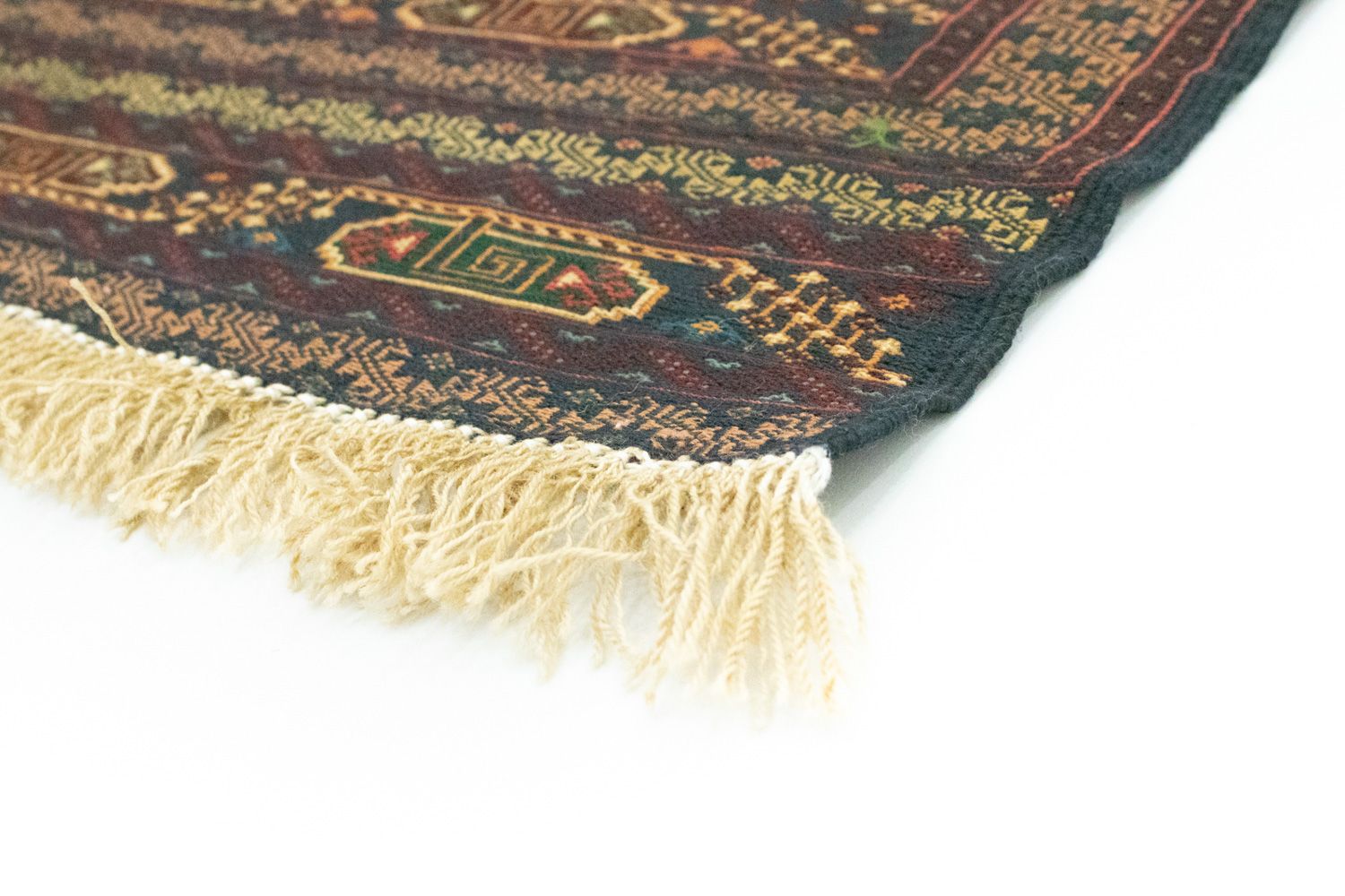 Tapis Kelim - Oriental - 186 x 89 cm - marron