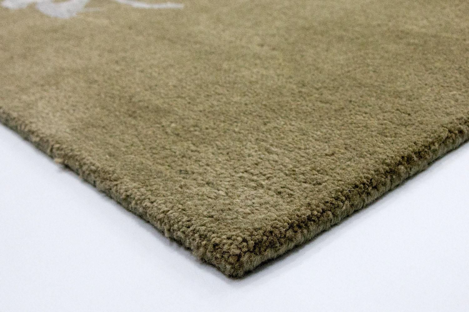 Alfombra de diseño - 246 x 154 cm - beige