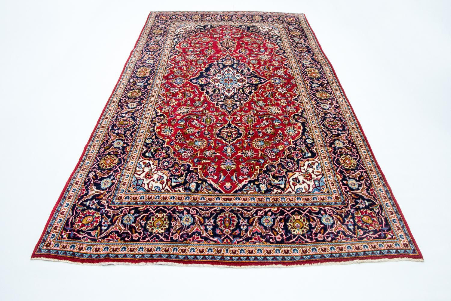 Tapis persan - Keshan - 338 x 199 cm - rouge