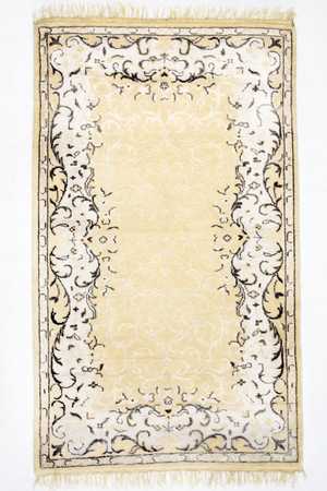 Alfombra de diseño - 156 x 88 cm - beige