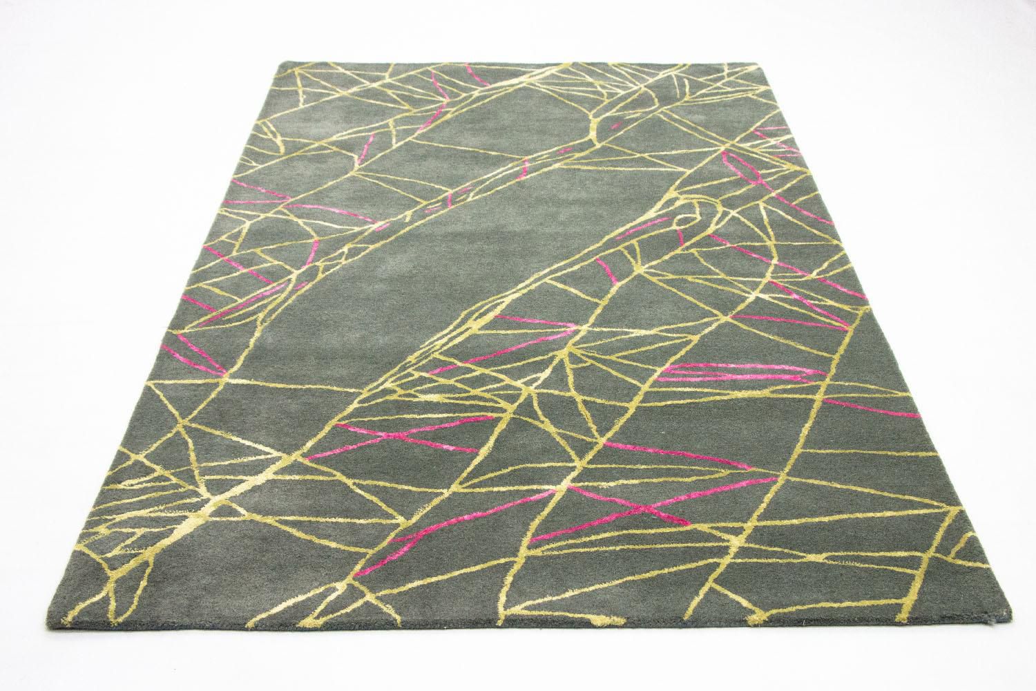 Alfombra de diseño - 240 x 155 cm - multicolor