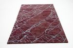 Tapis design - 245 x 153 cm - marron