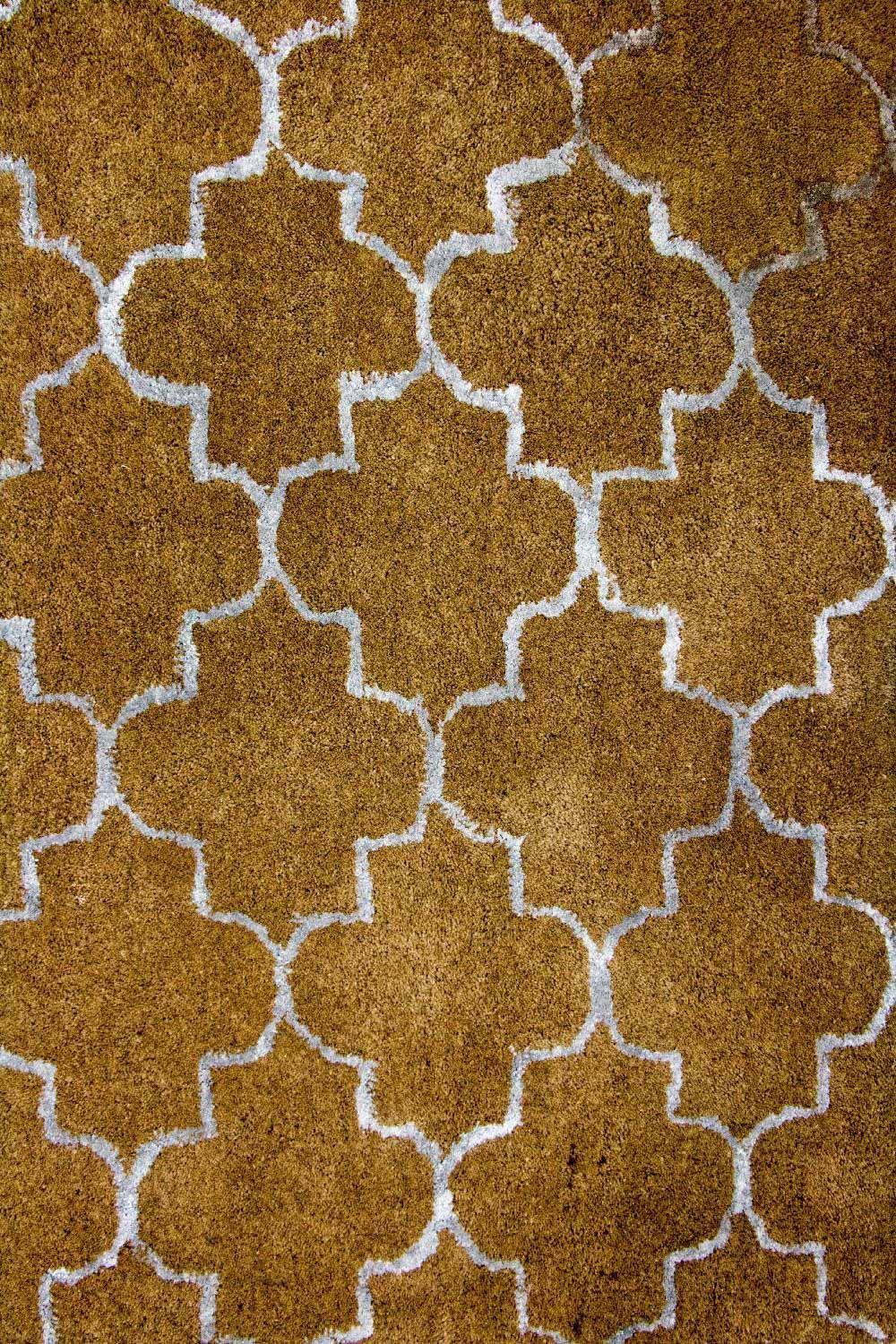 Wool Rug - 243 x 156 cm - beige