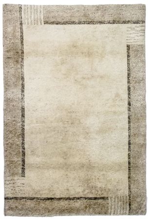 Nepal mattan - 173 x 122 cm - beige