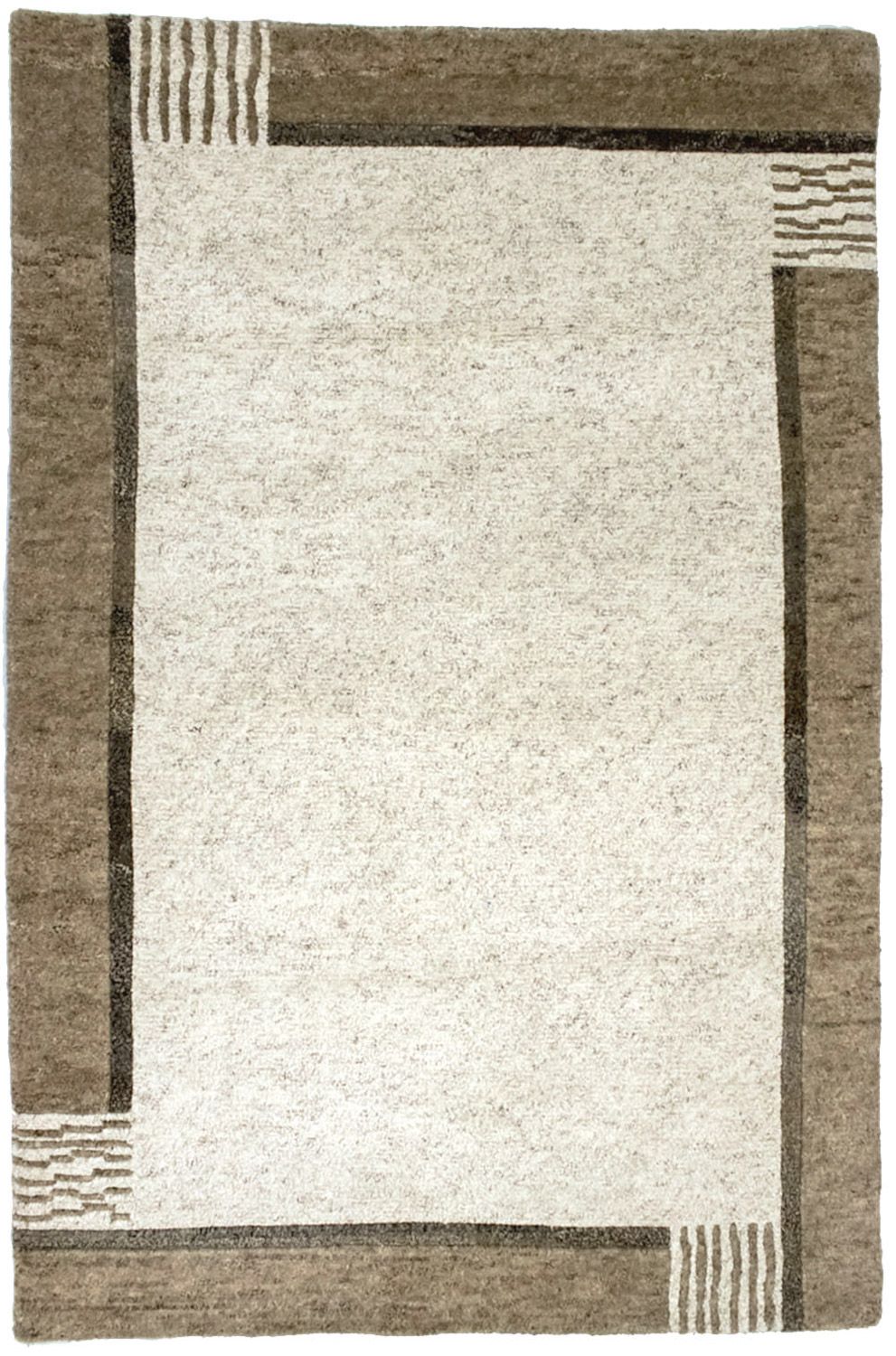 Tapis Népalais - 178 x 120 cm - beige