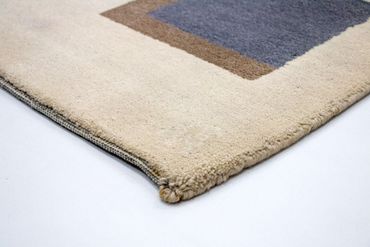 Gabbeh Teppich - Indus 204 x 135 cm, Wolltepich,  Teppichbrücke, Teppich Wohnzimmer