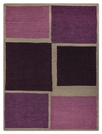 Tapete Kelim - Trendy - 206 x 145 cm - multicolorido