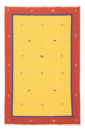 Tapis Kelim - Tendance - 300 x 200 cm - jaune