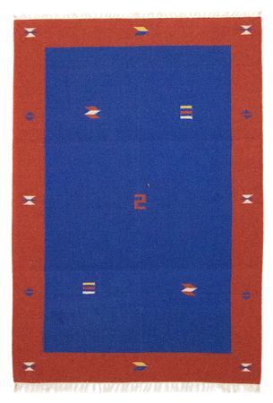 Alfombra Kelim - Tendencia - 180 x 120 cm - azul