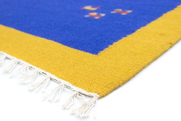 Tapis Kelim - Tendance - 180 x 120 cm - bleu