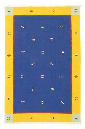 Tapis Kelim - Tendance - 300 x 200 cm - bleu