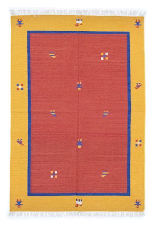 Tapis Kelim - Tendance - 200 x 140 cm - rouge