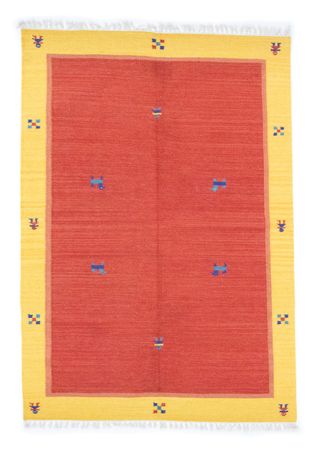 Alfombra Kelim - Tendencia - 200 x 140 cm - rojo