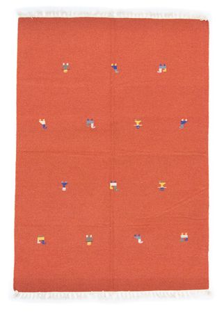 Tapis Kelim - Tendance - 200 x 140 cm - orange