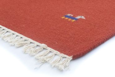 Kelim Rug - Trendy - 200 x 140 cm - orange