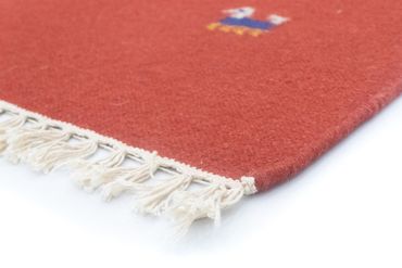 Kelim Rug - Trendy - 200 x 140 cm - red