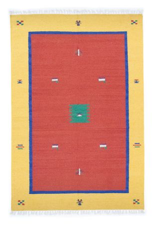 Kelim teppe - Trendy - 200 x 140 cm - oransje