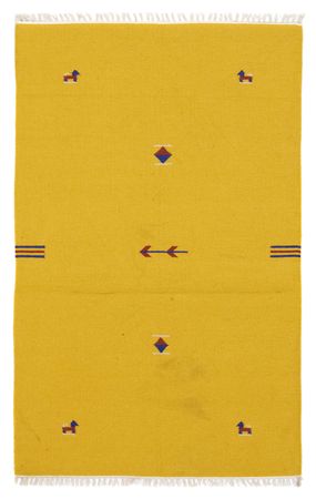 Tapete Kelim - Trendy - 180 x 120 cm - amarelo