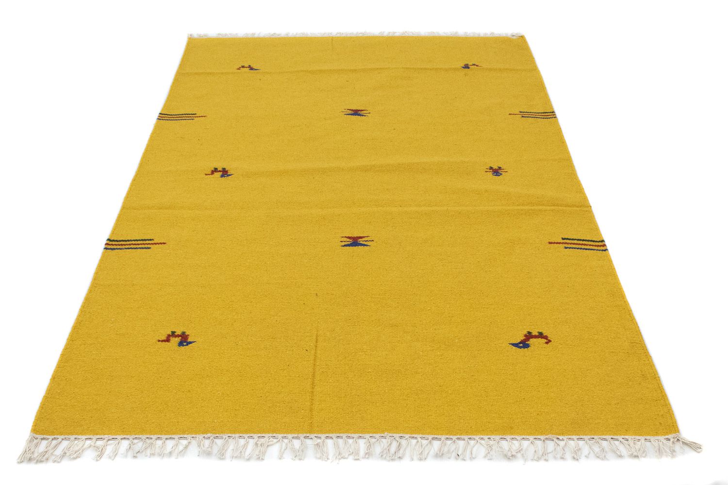 Kelim Rug - Trendy - 180 x 120 cm - yellow