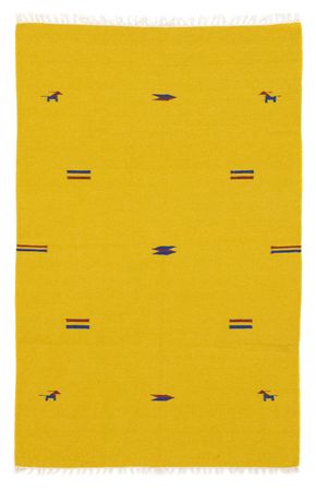 Tapete Kelim - Trendy - 180 x 120 cm - amarelo