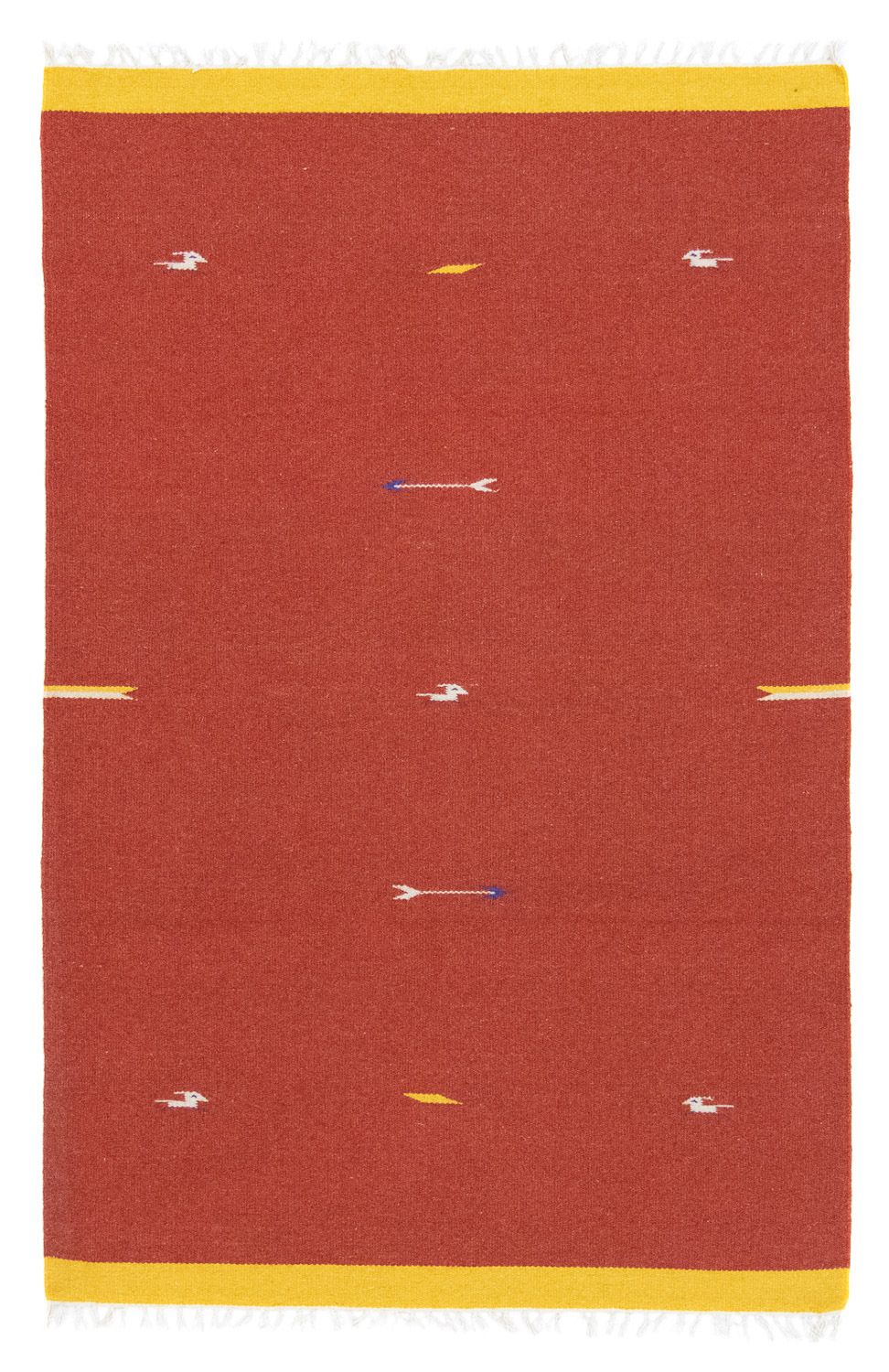 Tapete Kelim - Trendy - 180 x 120 cm - vermelho