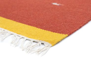 Tapis Kelim - Tendance - 180 x 120 cm - rouge