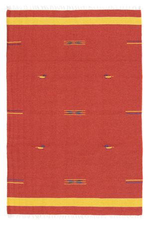 Alfombra Kelim - Tendencia - 180 x 120 cm - rojo