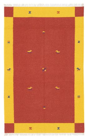 Tapis Kelim - Tendance - 180 x 120 cm - rouge