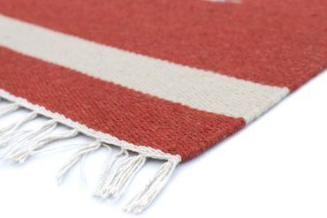 Kelim tapijt - Trendy - 180 x 120 cm - rood