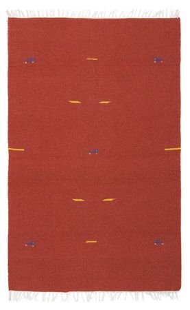 Tapete Kelim - Trendy - 180 x 120 cm - vermelho