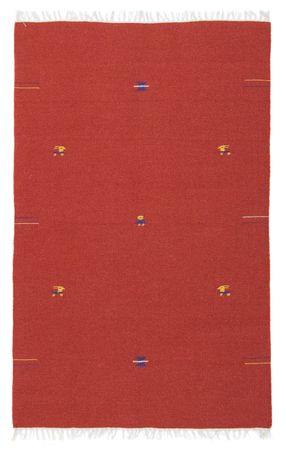 Alfombra Kelim - Tendencia - 180 x 120 cm - rojo