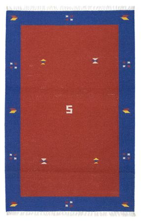 Tapis Kelim - Tendance - 180 x 120 cm - rouge