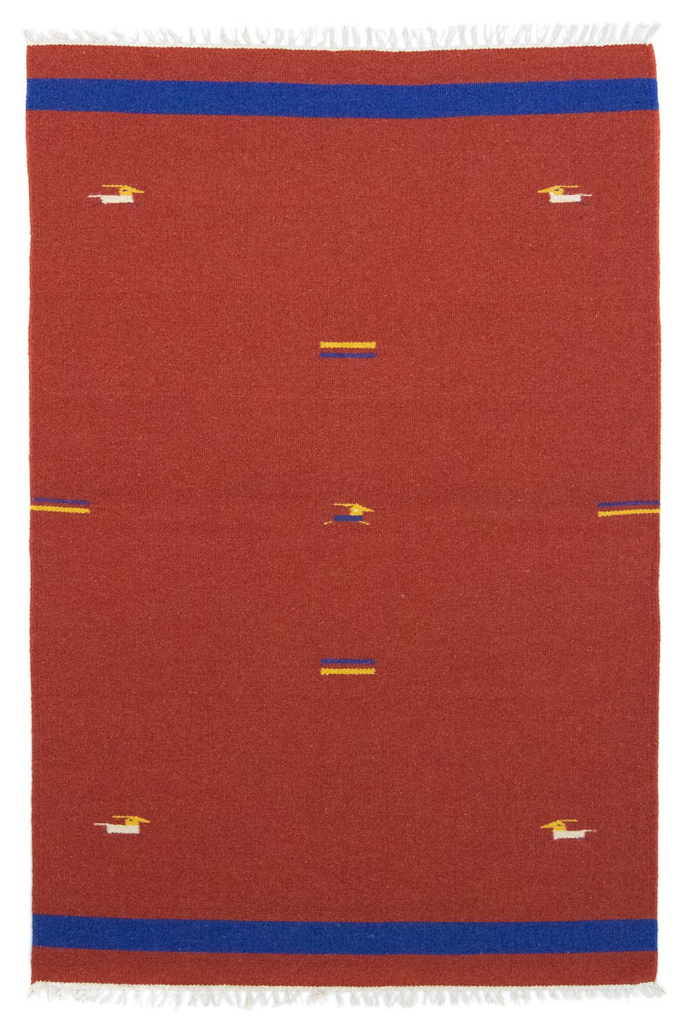 Tapete Kelim - Trendy - 180 x 120 cm - vermelho