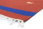 Tapis Kelim - Tendance - 180 x 120 cm - rouge