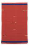 Dywan Kelim - modny - 180 x 120 cm - czerwony
