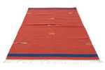 Kelim-tæppe - Trendy - 180 x 120 cm - rød