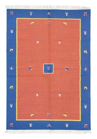 Tapis Kelim - Tendance - 200 x 140 cm - orange