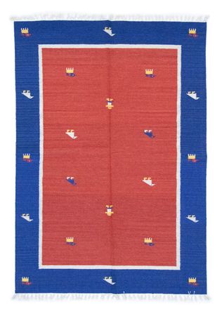 Tapis Kelim - Tendance - 200 x 140 cm - rouge