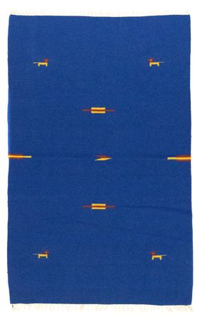 Tapete Kelim - Trendy - 180 x 120 cm - azul