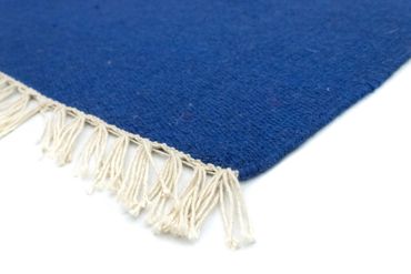 Tapis Kelim - Tendance - 180 x 120 cm - bleu