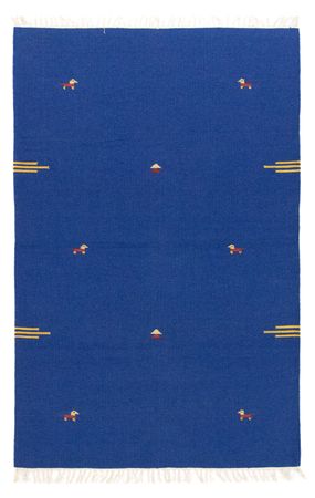 Tapete Kelim - Trendy - 180 x 120 cm - azul