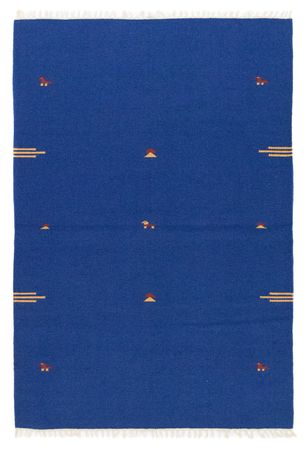 Tapete Kelim - Trendy - 180 x 120 cm - azul