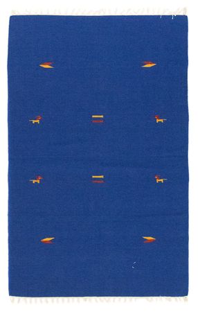 Tapete Kelim - Trendy - 180 x 120 cm - azul